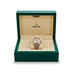Replica Rolex Day-Date 128235 Rose Gold Mother of Pearl Diamond Dial - Image 8