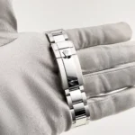 Rolex Daytona Replica 126506 Platinum Ice Blue Baguette Dial - Image 11