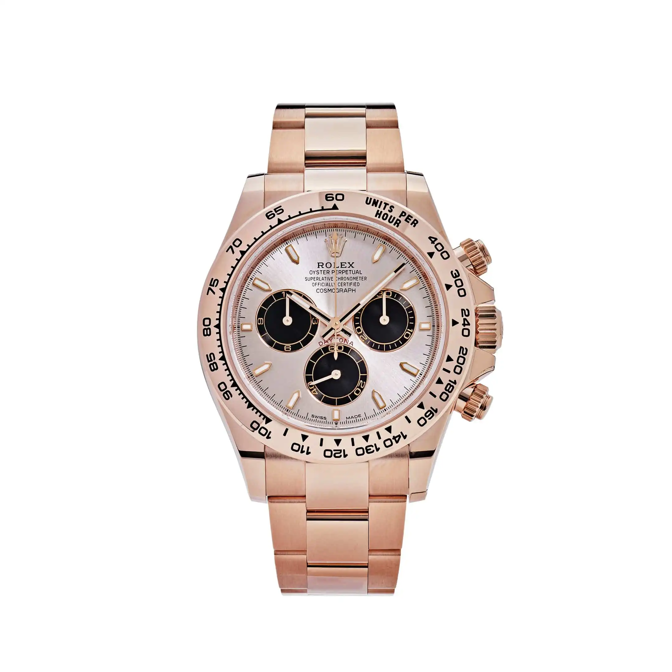 meovvpbdl3k.webp Rolex Daytona Replica 126505 Rose Gold Sundust Dial - Image 1