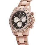 Rolex Daytona Replica 126505 Rose Gold Bright Black Dial - Image 3