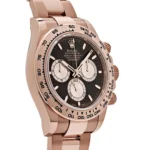 Rolex Daytona Replica 126505 Rose Gold Bright Black Dial - Image 4