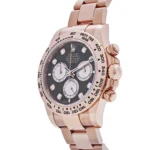 Rolex Daytona Replica 126505 Rose Gold Black Diamond Dial - Image 3
