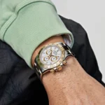 Rolex Daytona Replica 126503 Yellow Gold Stainless Steel White Dial - Image 2