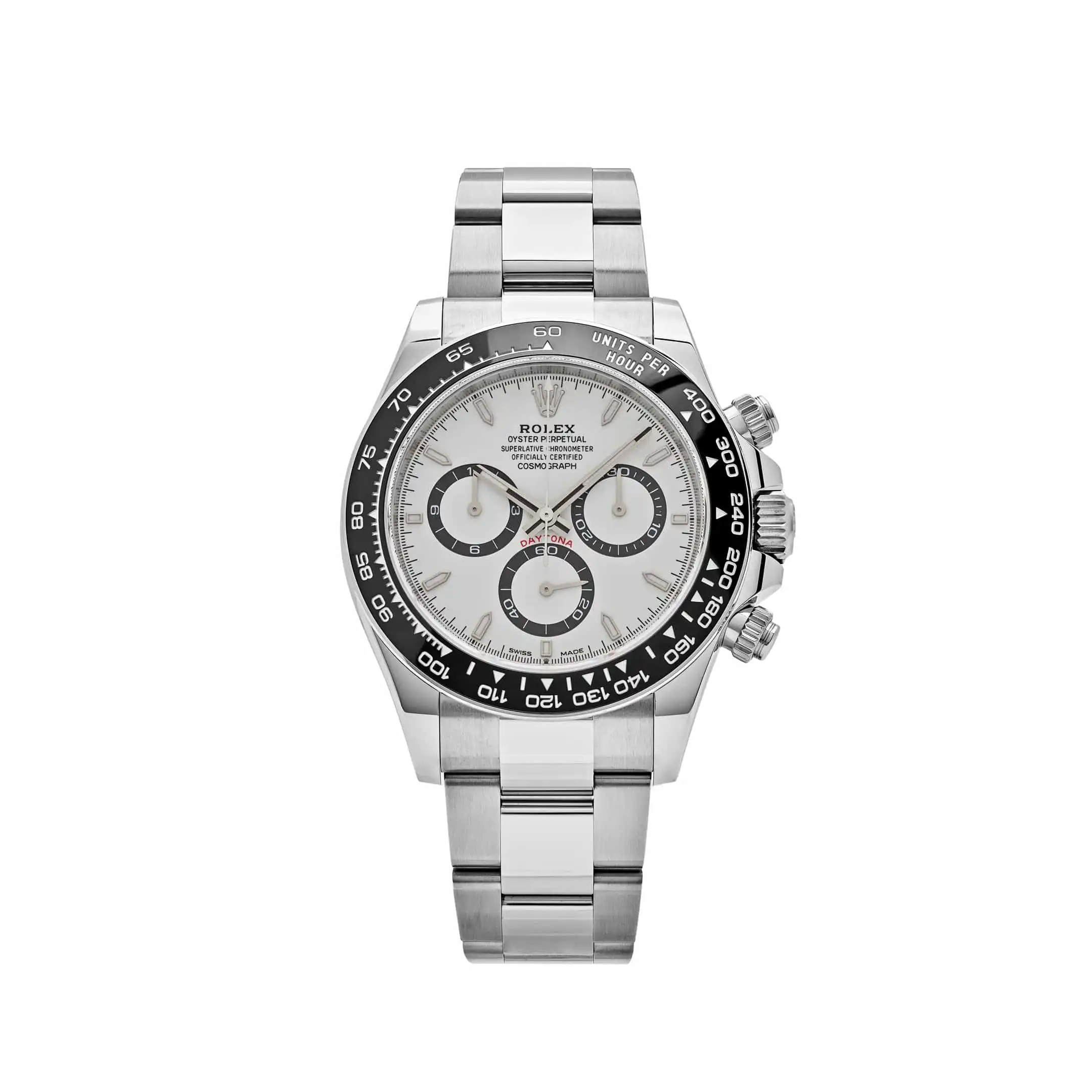 1cwmup34bf5.webp Rolex Daytona Replica 126500LN Stainless Steel White Panda Dial - Image 1