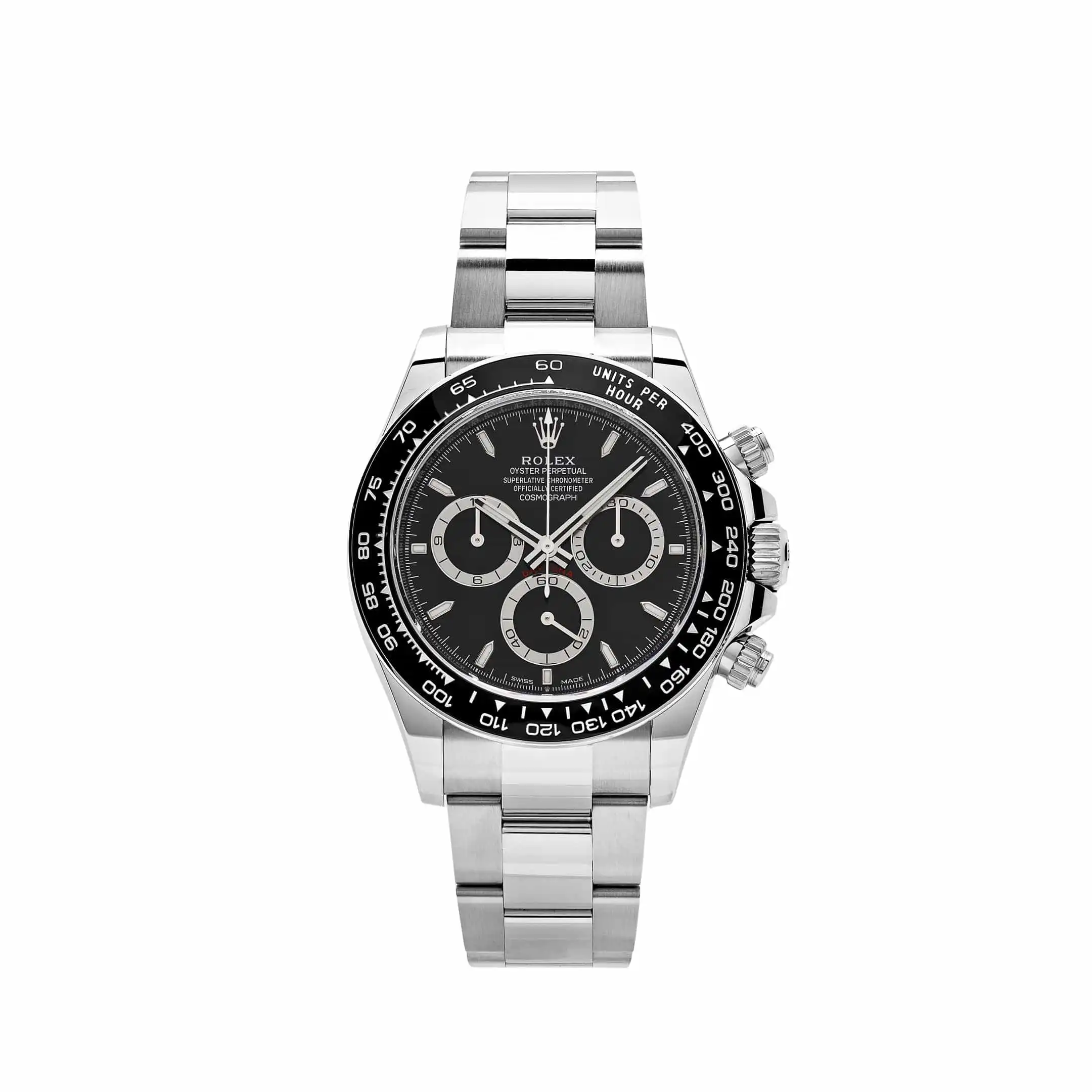 xiggmafwl1b.webp Rolex Daytona Replica 126500LN Stainless Steel Black Dial - Image 1