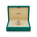 Rolex Daytona Replica 116595RBOW 'Rainbow' Rose Gold Pave Diamond Dial Sapphire Bezel - Image 7