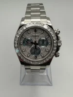 Rolex Daytona Replica 116576TBR Platinum Pave Diamond Dial - Image 2
