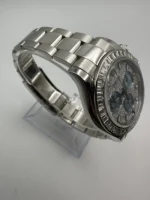 Rolex Daytona Replica 116576TBR Platinum Pave Diamond Dial - Image 4