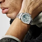 Rolex Daytona Replica 116576TBR Platinum Diamond Ice Blue Arabic Dial - Image 2