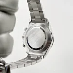 Rolex Daytona Replica 116576TBR Platinum Diamond Ice Blue Arabic Dial - Image 8