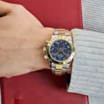 Rolex Daytona Replica 116523 Stainless Steel and Yellow Gold Blue Dial - Image 2