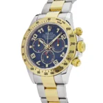 Rolex Daytona Replica 116523 Stainless Steel and Yellow Gold Blue Dial - Image 3
