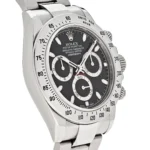 Rolex Daytona Replica 116520 Stainless Steel Black APH Dial - Image 2