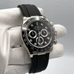 Rolex Daytona Replica 116519LN White Gold Black Diamond Dial - Image 3