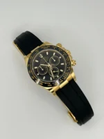 Rolex Daytona Replica 116518LN Yellow Gold Black Dial - Image 3