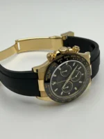 Rolex Daytona Replica 116518LN Yellow Gold Black Dial - Image 7