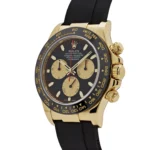 Rolex Daytona Replica 116518LN 'Paul Newman' Yellow Gold Black Dial - Image 3