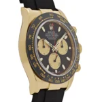 Rolex Daytona Replica 116518LN 'Paul Newman' Yellow Gold Black Dial - Image 4