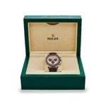 Rolex Daytona Replica 116515LN Rose Gold Sundust Black Dial - Image 6