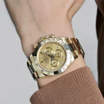 Rolex Daytona Replica 116508 Yellow Gold Champagne Dial - Image 2