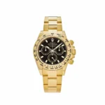 Rolex Daytona Replica 116508 Yellow Gold Black Dial