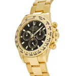 Rolex Daytona Replica 116508 Yellow Gold Black Dial - Image 2
