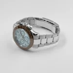 Rolex Daytona Replica 116506 Platinum Ice Blue Baguette Diamond Dial - Image 4