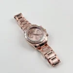 Rolex Daytona Replica 116505 Rose Gold Sundust Diamond Baguette Dial - Image 3