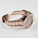 Rolex Daytona Replica 116505 Rose Gold Sundust Diamond Baguette Dial - Image 5