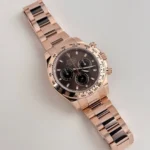 Rolex Daytona Replica 116505 Rose Gold Chocolate Brown Dial - Image 3