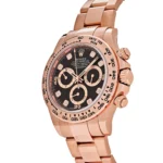 Rolex Daytona Replica 116505 Rose Gold Black Diamond Dial - Image 2