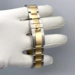 Rolex Daytona Replica 116503 Yellow Gold Stainless Steel Mother of Pearl Diamo - Image 6
