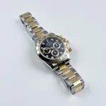 Rolex Daytona Replica 116503 Yellow Gold Stainless Steel Black Diamond Dial - Image 3