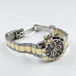 Rolex Daytona Replica 116503 Yellow Gold Stainless Steel Black Diamond Dial - Image 5