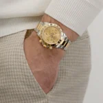 Rolex Daytona Replica 116503 Two-Tone Yellow Gold Stainless Steel Champagne Dial - Image 2