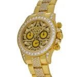 Rolex Daytona Replica 'Eye of the Tiger' 116598TBR Yellow Gold Diamond Accents - Image 3
