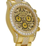 Rolex Daytona Replica 'Eye of the Tiger' 116598TBR Yellow Gold Diamond Accents - Image 4