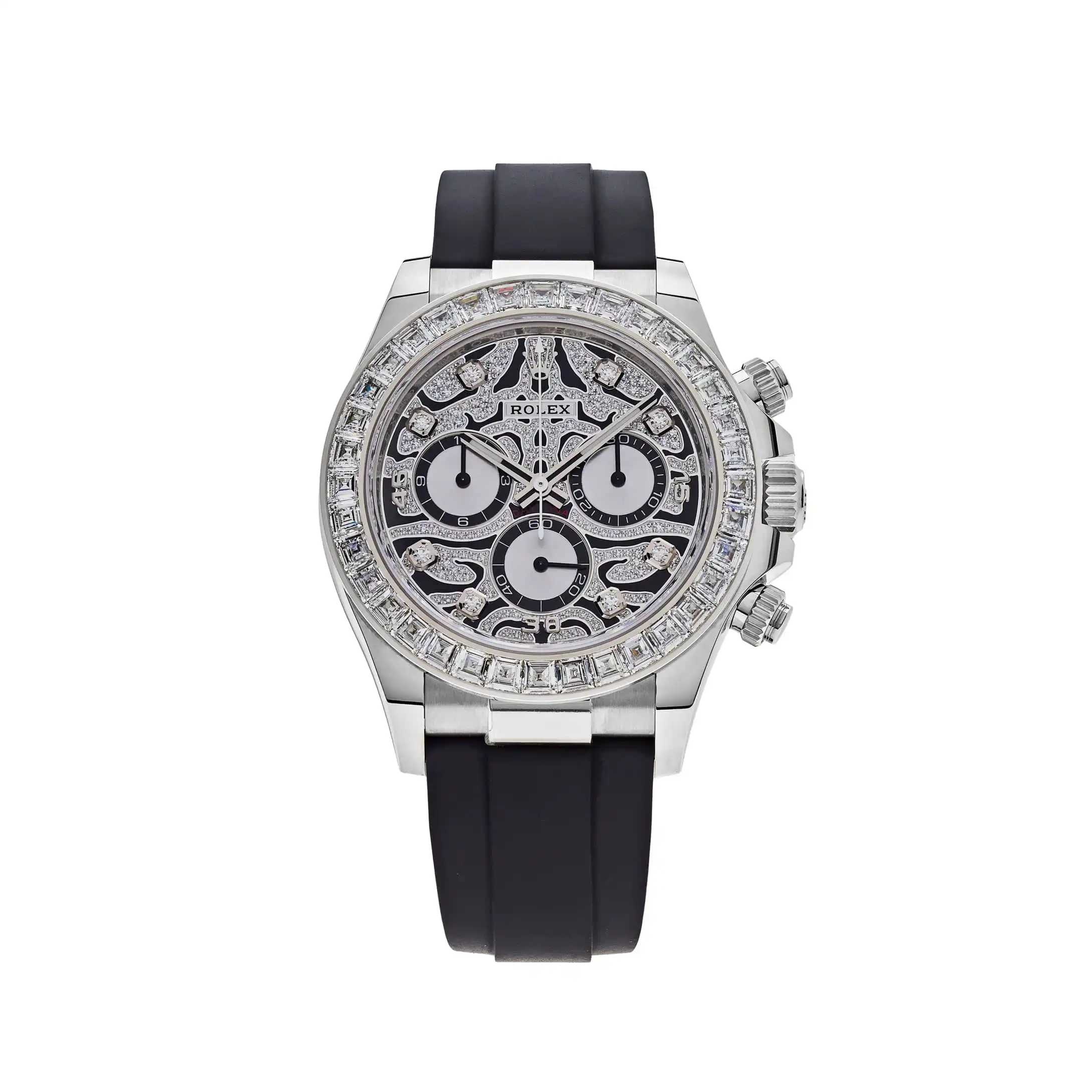 242sqckdxzk.webp Rolex Daytona Replica 'Eye of the Tiger' 116589TBR White Gold - Image 1
