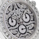 Rolex Daytona Replica 'Eye of the Tiger' 116589TBR White Gold - Image 5