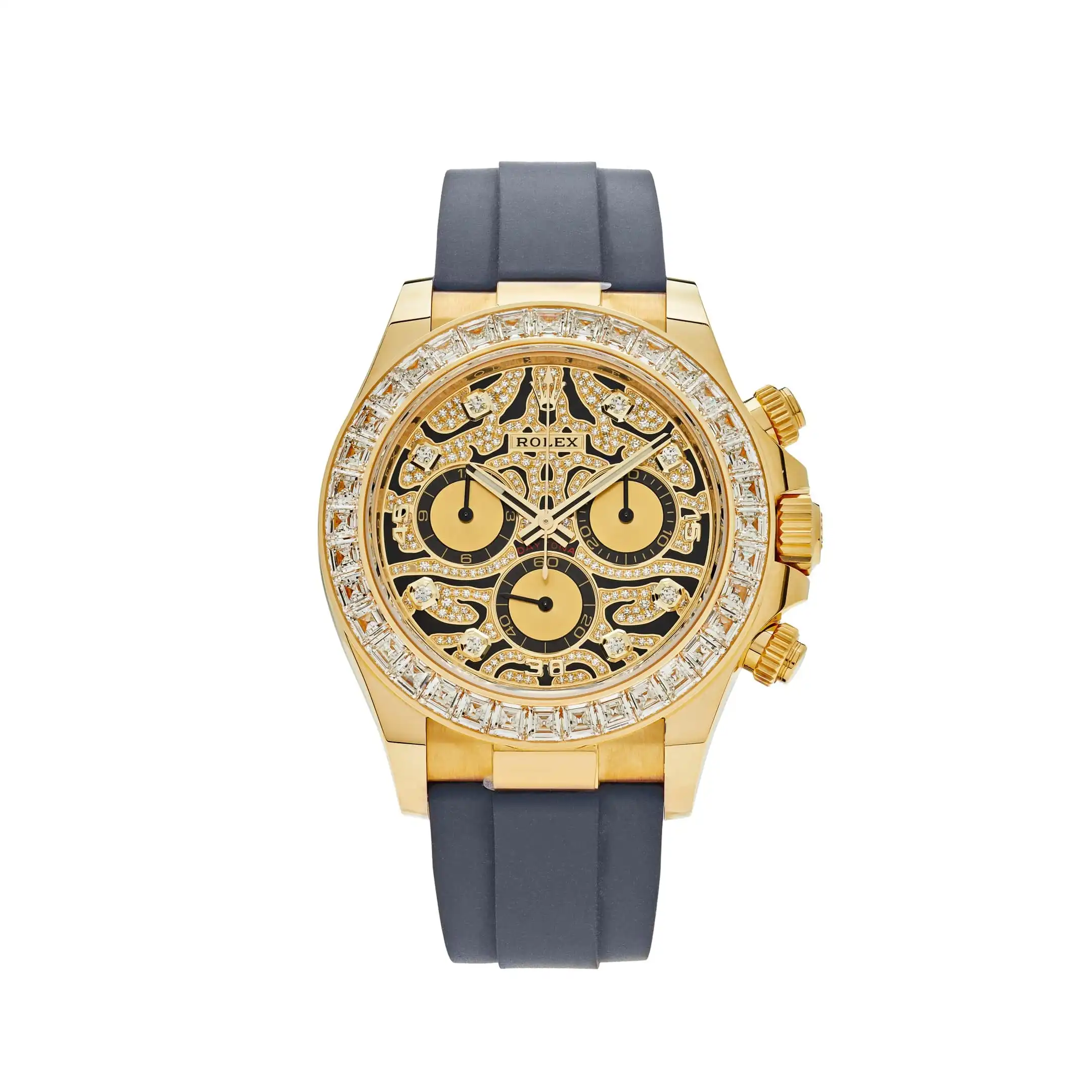 kfq3h02z4xe.webp Rolex Daytona Replica 'Eye of the Tiger' 116588TBR Yellow Gold - Image 1
