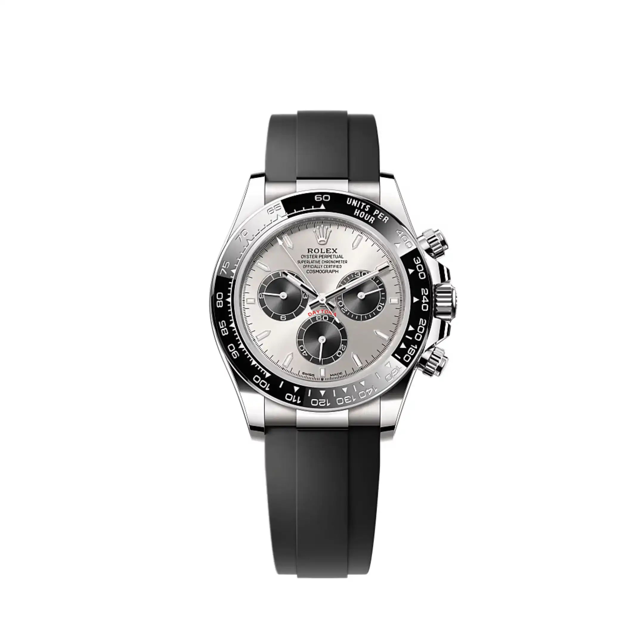 g4mm5ryftcm.webp Rolex Daytona Replica 126519LN 'Ghost' White Gold Bright Black Dial - Image 1