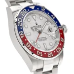 Rolex GMT-Master II Replica 126719BLRO 'Pepsi' White Gold Meteorite Dial - Image 4