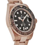 Rolex GMT-Master II Replica 126715CHNR 'Root Beer' Rose Gold Black Dial - Image 3