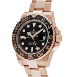 Rolex GMT-Master II Replica 126715CHNR 'Root Beer' Rose Gold Black Dial - Image 4