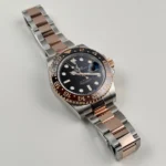 Rolex GMT-Master II Replica 126711CHNR 'Root Beer' Rose Gold Stainless Black Dial - Image 3