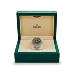 Rolex GMT-Master II Replica 126710GRNR 'Bruce Wayne' Stainless Steel Black Dial Jubilee - Image 7