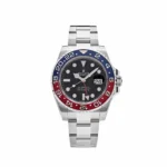 Rolex GMT-Master II Replica 126710BLRO 'Pepsi' Stainless Steel Black Dial Oyster