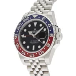 Rolex GMT-Master II Replica 126710BLRO 'Pepsi' Stainless Steel Black Dial Jubilee - Image 3