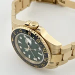 Rolex GMT-Master II Replica 116718LN Yellow Gold Green Dial Black Bezel - Image 4