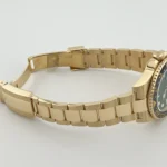 Rolex GMT-Master II Replica 116718LN Yellow Gold Green Dial Black Bezel - Image 8